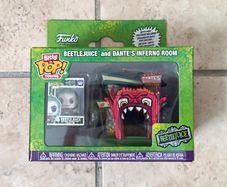 Funko 2025 Beetlejuice Bitty Pop! Towns Beetlejuice and Dante's Inferno Room NEW