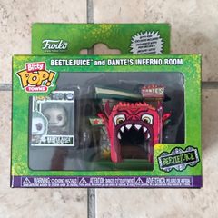 Funko 2025 Beetlejuice Bitty Pop! Towns Beetlejuice and Dante's Inferno Room NEW