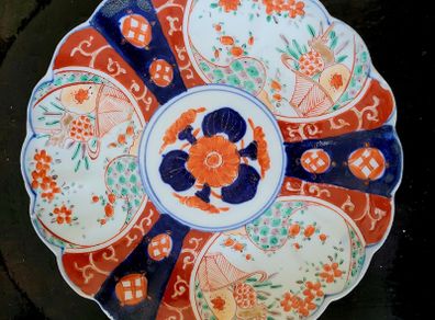 19th Century imari meiji period plate