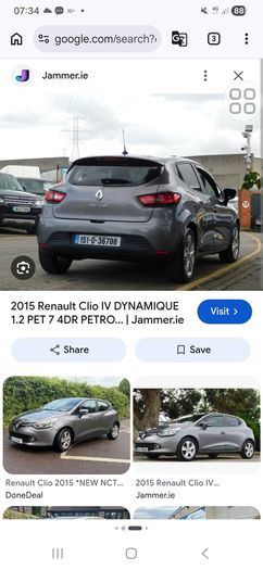 152 Renault Clio 1.2 Parts