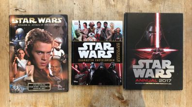 3 x Star Wars Books