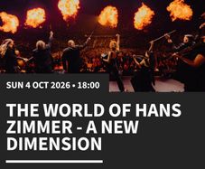 The World of Hans Zimmer a new Dimension ticket