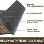 Outdoor Mats for Front Door,80x120cm Heavy Duty Front Door Mat Outside Non Slip Washable,Entrance Door Mats,Waterproof Rubber Back Door Mat Image 6