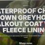 Dog Waterproof Fleece Coat Image 4