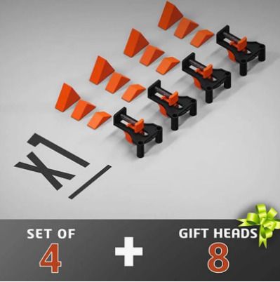BRAND NEW Carpenters Right Angle Clamp 60/90/120 Degree Right Angle Clamp Woodworking Fixing Clips Picture Frame Corner Positioning Tools