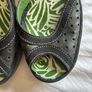 Fly London Black Wedged Sandals with Ankle Straps- size 39 Image 3