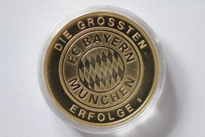 Fc Bayern Munchen - Coin Medal - German Champion 2012/2013