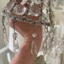 ShabbyChic Set of 2 droplet Shades 18euro for the 2..Can Post too !! Image 2