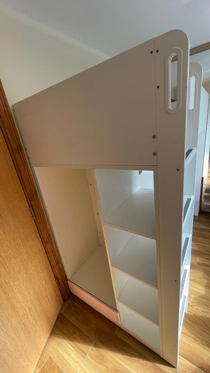 IKEA SMASTAD loft bed with desk & storage excellent condition