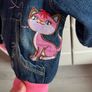 Zipped denim jacket with hood Image 2