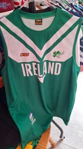 Ireland Tag Rugby International Rugby Union Jersey Vest (Adult Medium) FREE POST