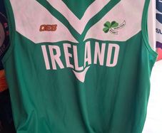 Ireland Tag Rugby International Rugby Union Jersey Vest (Adult Medium) FREE POST