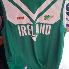 Ireland Tag Rugby International Rugby Union Jersey Vest (Adult Medium) FREE POST