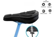 Soft 3D Padded Cycling Bicycle MTB Bike Saddle Seat Cover Cushion Sponge Foam Comfortable Saddles Mat Bicycle Accessory