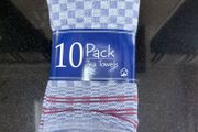 Tea Cloth Packs of 10 New