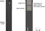 New 2.4GHz Wireless USB PowerPoint PPT Presenter Remote Control and Laser Pointer for Presentation Clicker with 300 ft Long Control Range