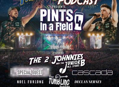 2 Johnnies Pints in a Field
