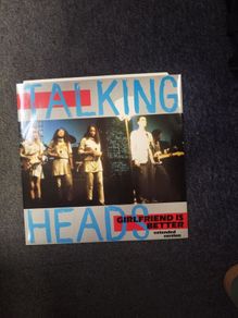 Talking Heads Girlfriend is better / Once in a lifetime 12"