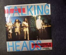 Talking Heads Girlfriend is better / Once in a lifetime 12"