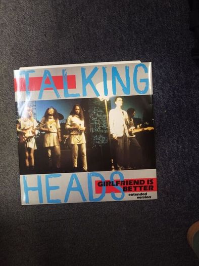 Talking Heads Girlfriend is better / Once in a lifetime 12"