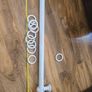 CHUNKY cream curtin pole Image 4
