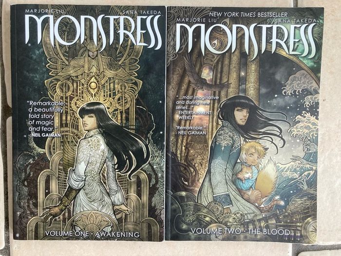 Monstrous vol 1 & 2 Comic Book set
