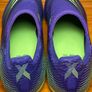 NWOB Adidas X Ghosted.3 Laceless FG Soccer Football Boots UK9 EU43.3 Purple/Green Image 7