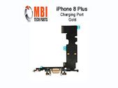 iPhone 8 Plus 5.5 Replacement Charging Port Dock Connector Flex Cable Gold