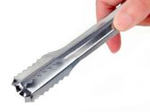 lot of 3 metal tongs ideal for sweets, candy carts, wedding bar, bbq, ice tong. 14.5 cm / 5.7 inches tong