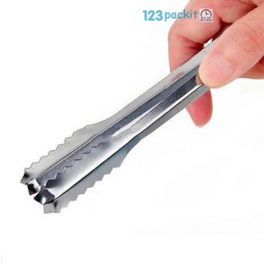 lot of 3 metal tongs ideal for sweets, candy carts, wedding bar, bbq, ice tong. 14.5 cm / 5.7 inches tong