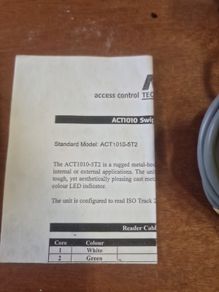 Act 1010 swipe card reader