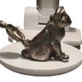 Cat snuff box - White Metal Image 8