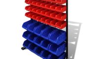 Blue &amp; Red Garage Tool Organiser