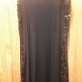 ladies party dress black/silver size 12 Image 2