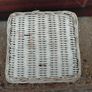 Wicker Style Small Basket (used). Image 3