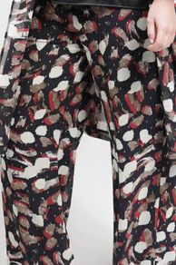 PLUS SIZE (20) Saloos Foil Print Chiffon Trousers. New