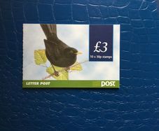 Irish stamps, 1998 booklet, birds series