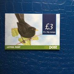 Irish stamps, 1998 booklet, birds series