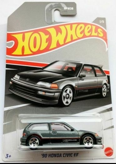 Hot Wheels Honda Civic '90 EF DOHC VTEC