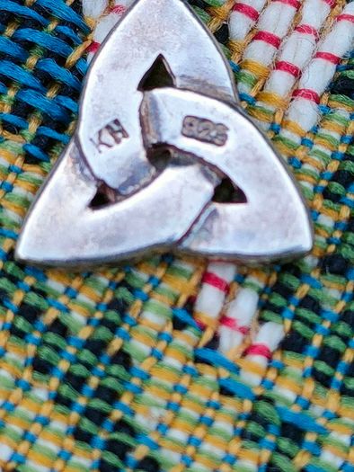Sterling silver Celtic knot pendant necklace