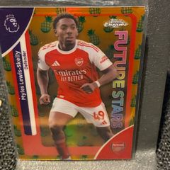 Arsenal Myles Lewis Skelly Topps Chrome 2026 Future Stars Pineapple Refractor