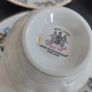 Fabulous Vintage China Set of Six Duos by Royal Kent Bone China in a Cool Vintage Retro Abstract 70s Pattern Image 6