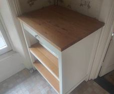 Free standing kitchen island