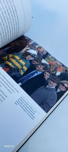 Tony McCoy's signed book, 20 times champion jockey, legend of a jockey in horse racing ,,collectors item.
