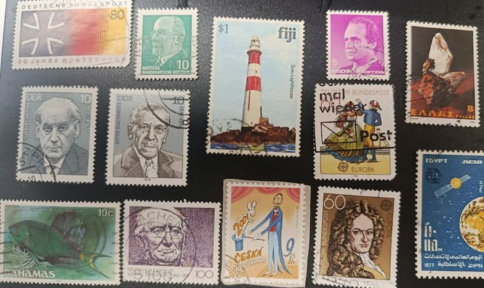 1950s 2000s Worldwide Mixed Countries Selection