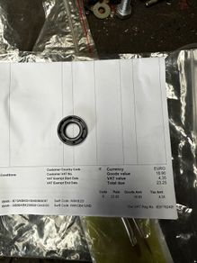 Eaton M62 supercharger oil seal snout shaft.