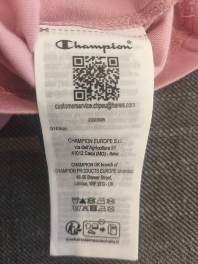 Champion Large 100% Cotton T-shirt