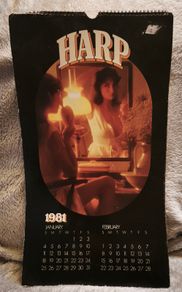 Rare vintage harp lager calendars