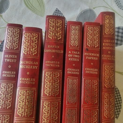 Vintage Charles Dickens books 6