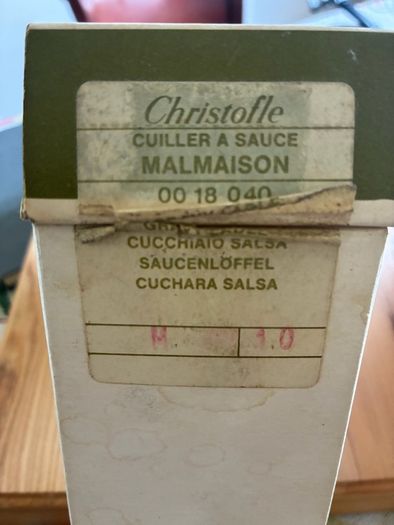 Christofle Silver plated Sauce Spoon